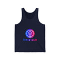 TrendVault Logo Muscle Tee – Navy