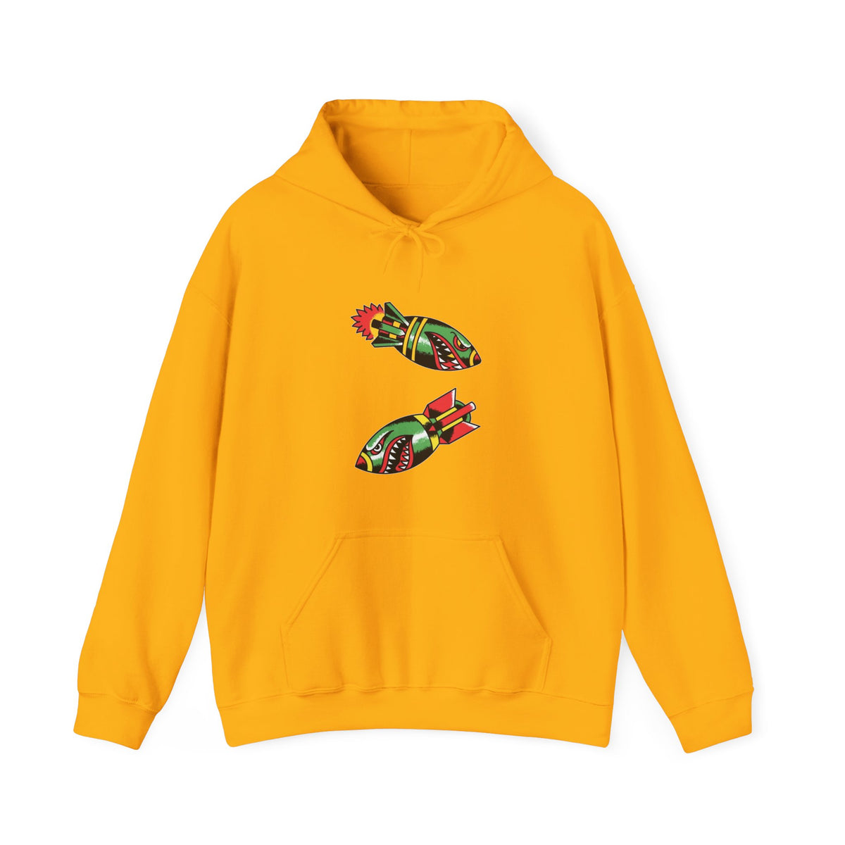 Shark Bomb Tattoo Hoodie