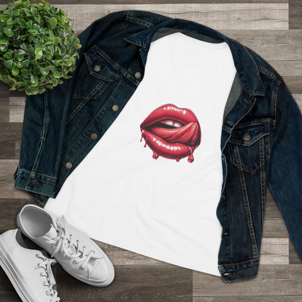 Red Lips Women's Tee