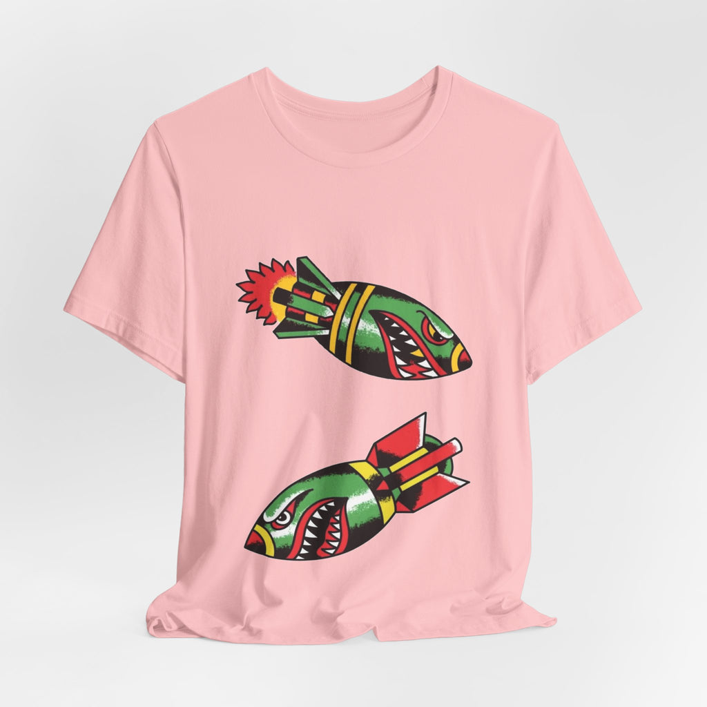 Shark Bomb Tattoo Tee — TrendVault