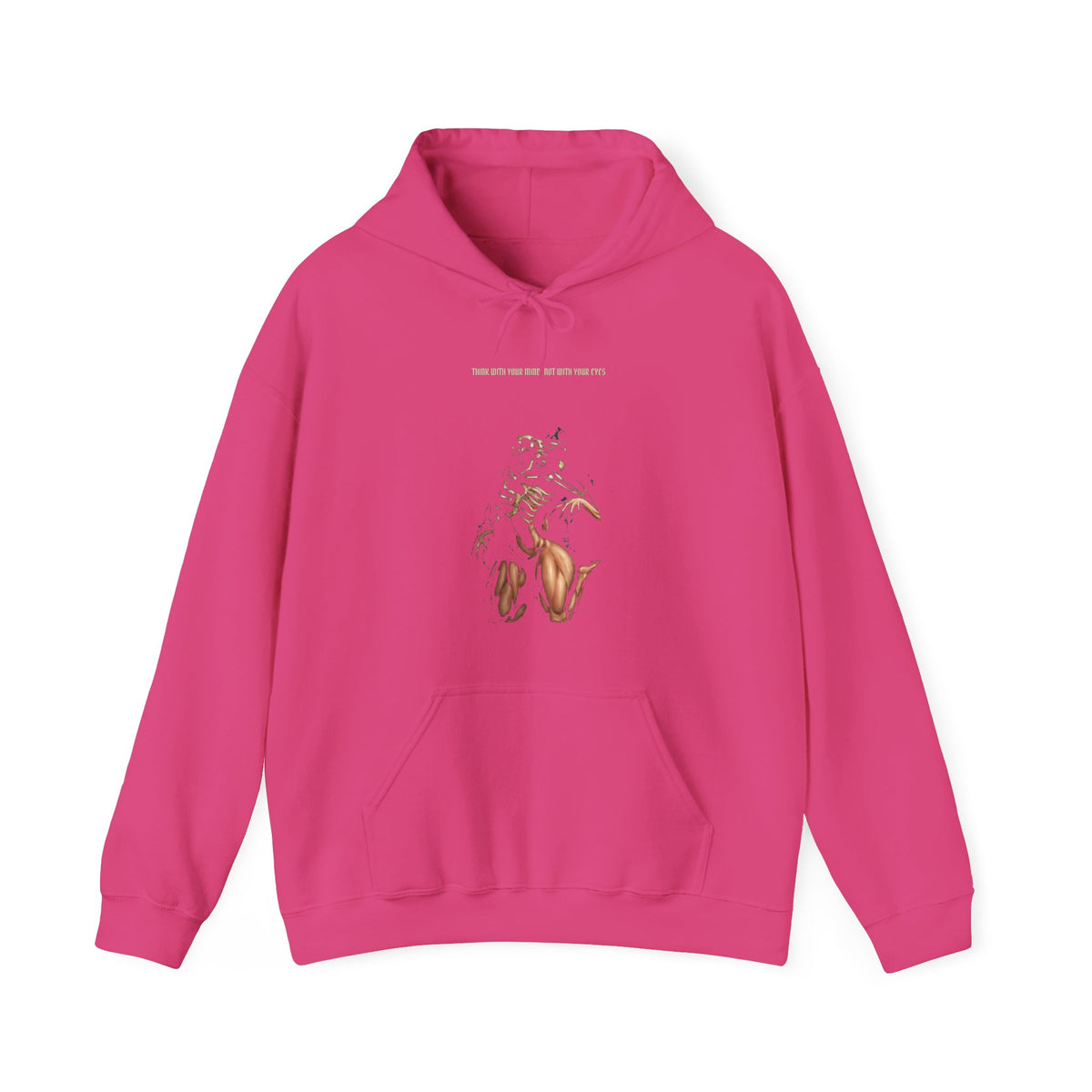 Think With Your Mind Skeleton Hoodie