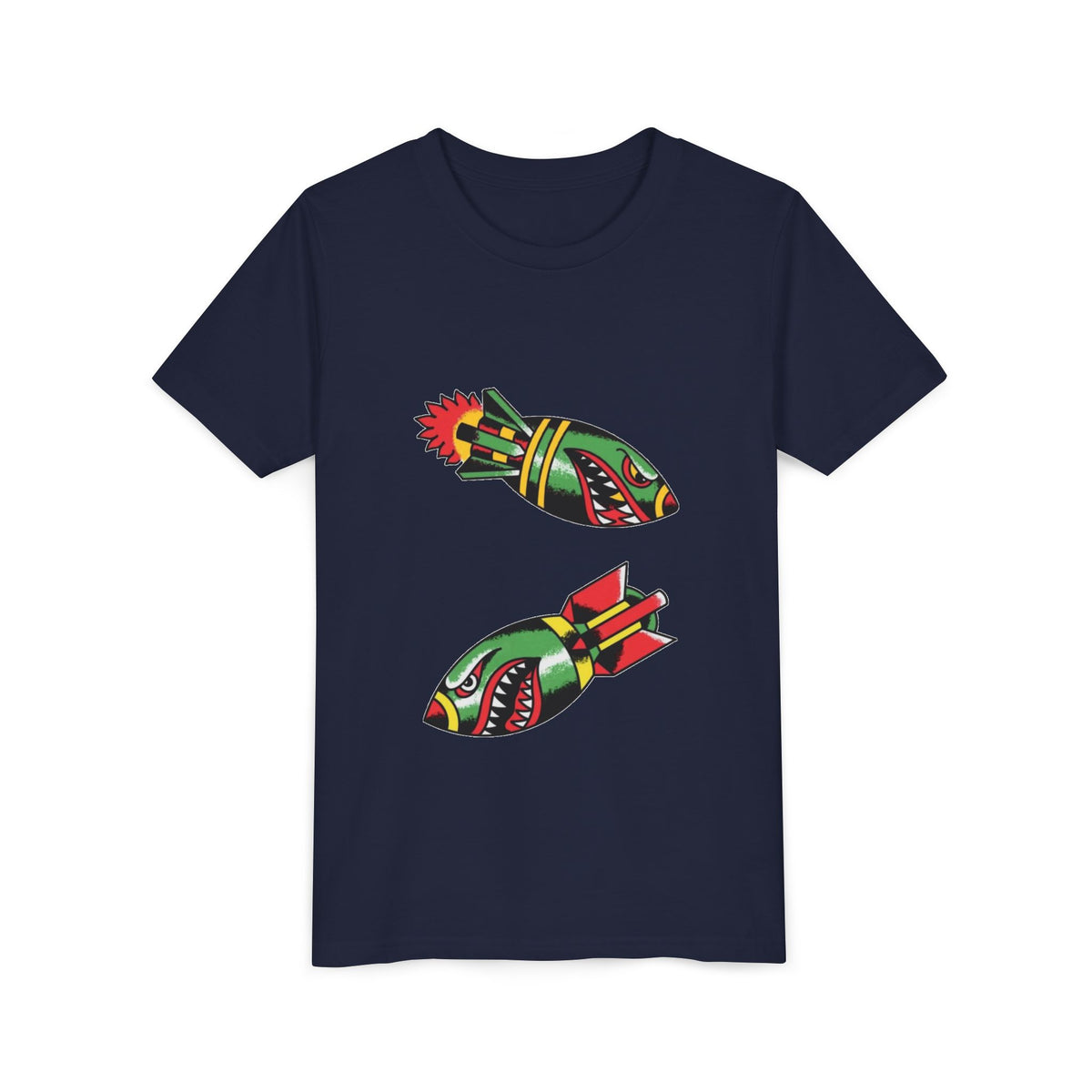 Shark Bomb Tattoo Kids Tee — TrendVault