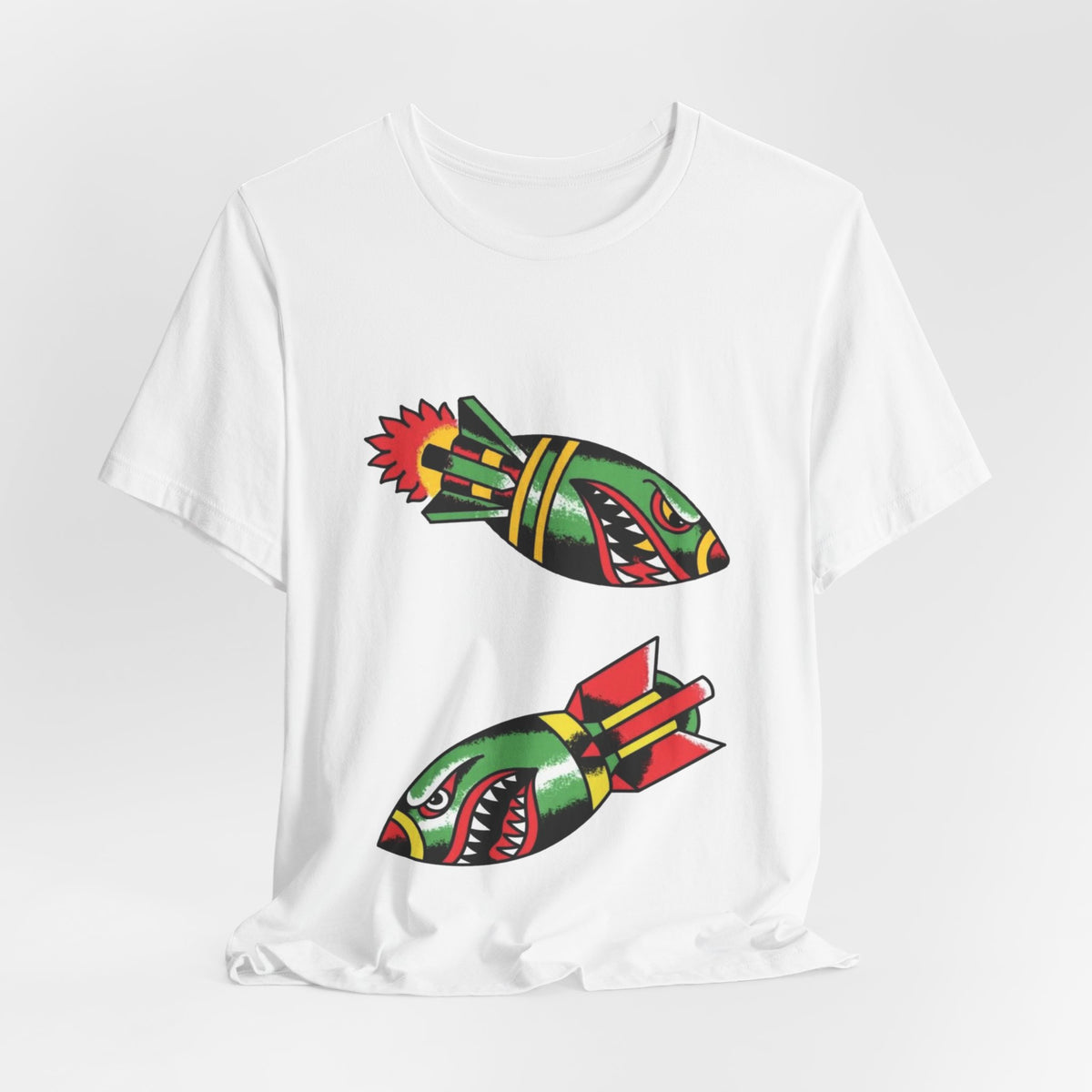 Shark Bomb Tattoo Tee — TrendVault