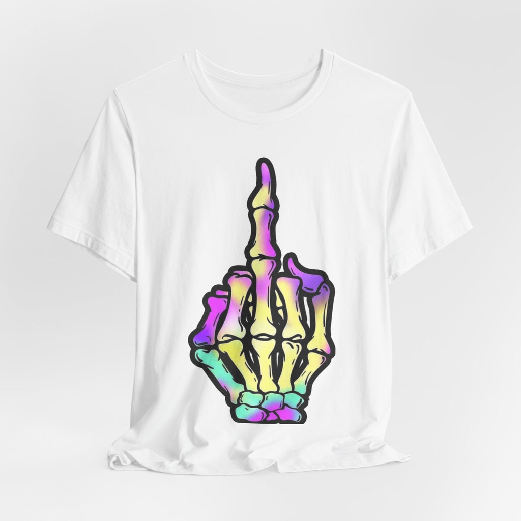 Pastel Skeleton Hand Tee — TrendVault