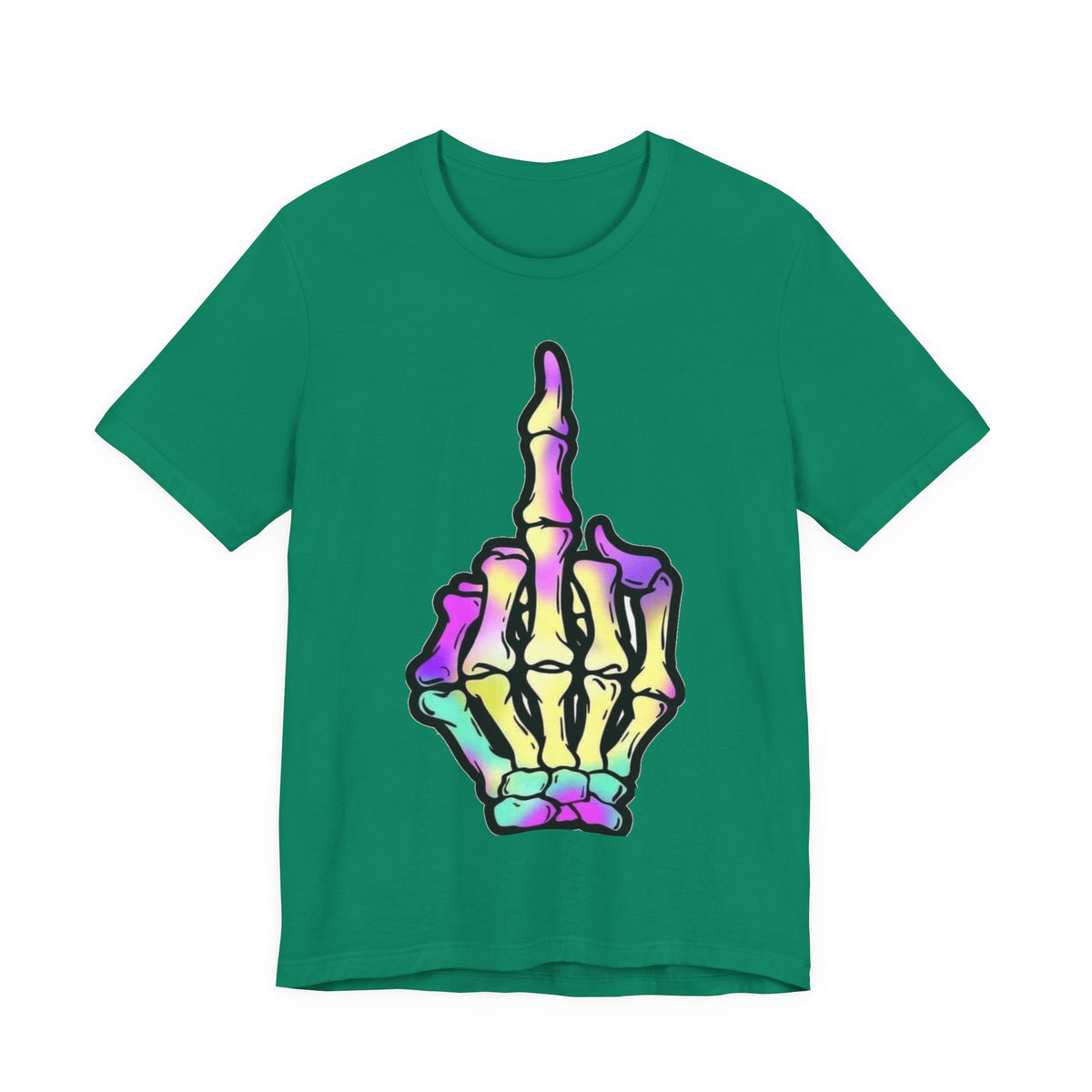 Pastel Skeleton Hand Tee