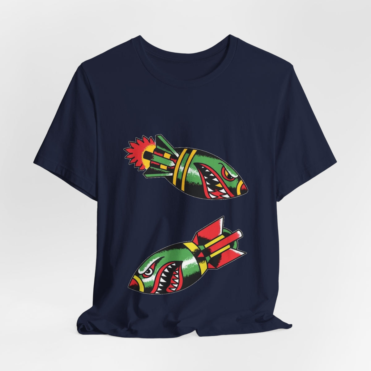 Shark Bomb Tattoo Tee — TrendVault