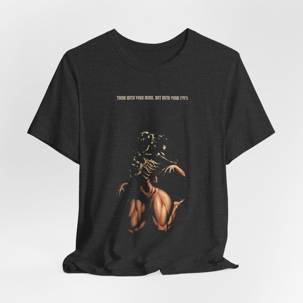 Think With Your Mind Skeleton Tee — TrendVault