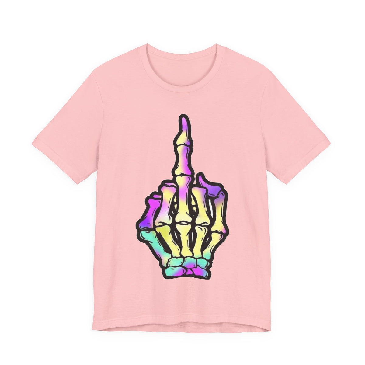 Pastel Skeleton Hand Tee