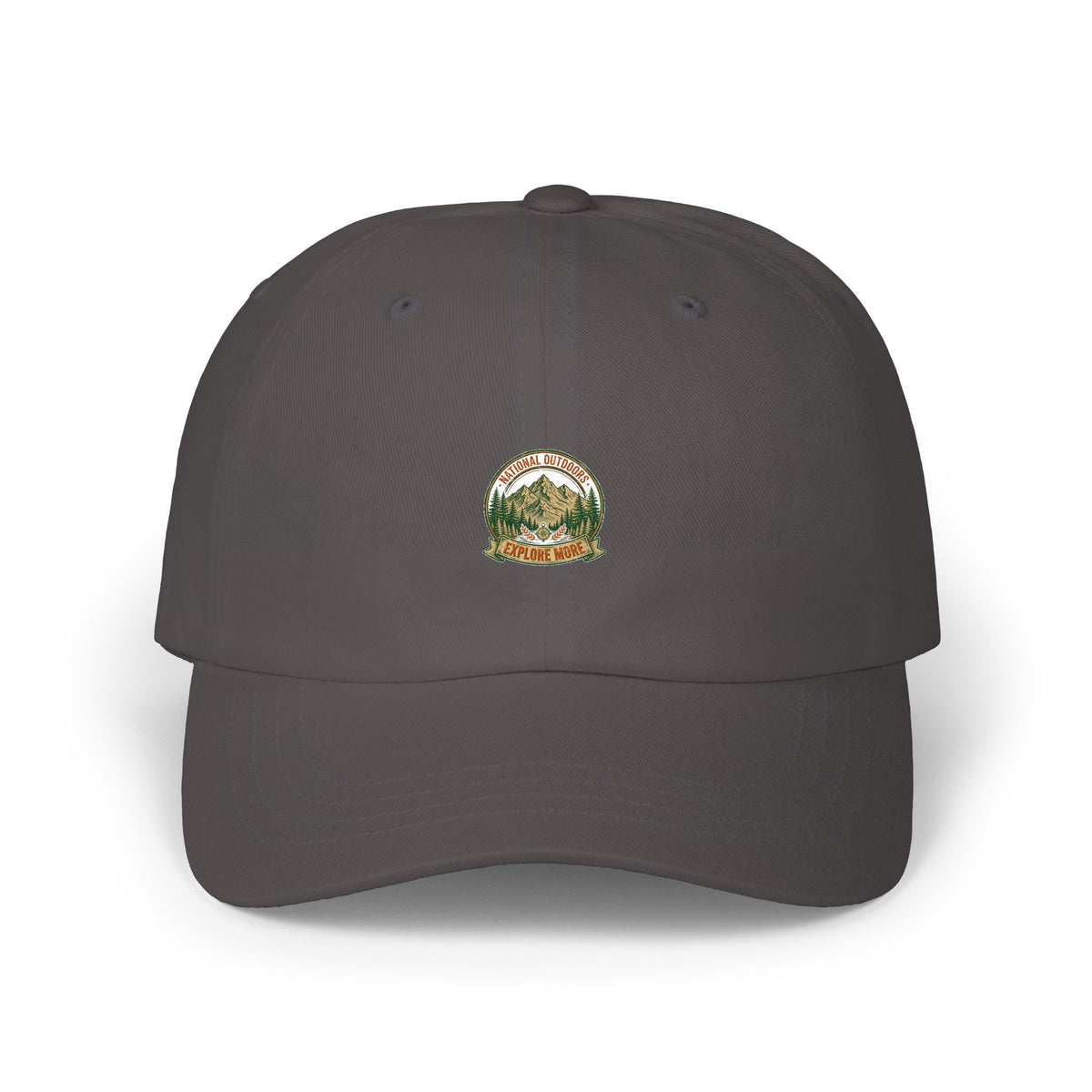 Explore More Dad Hat – Dark Grey