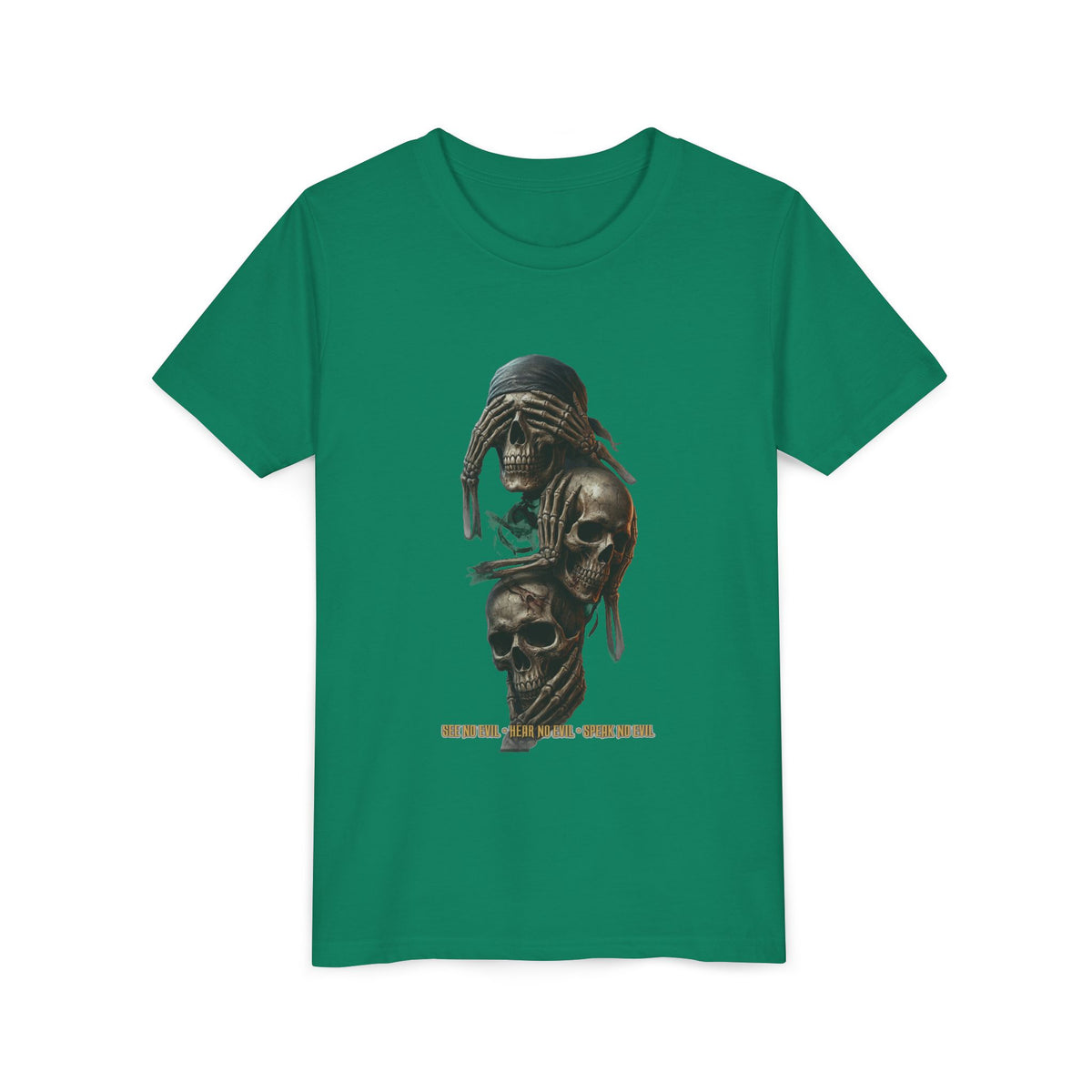 Skeleton Graphic Kids Tee — TrendVault