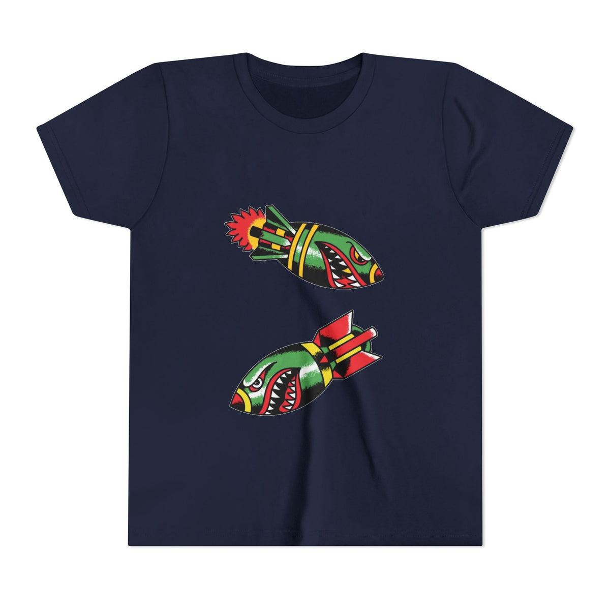 Shark Bomb Tattoo Kids Tee