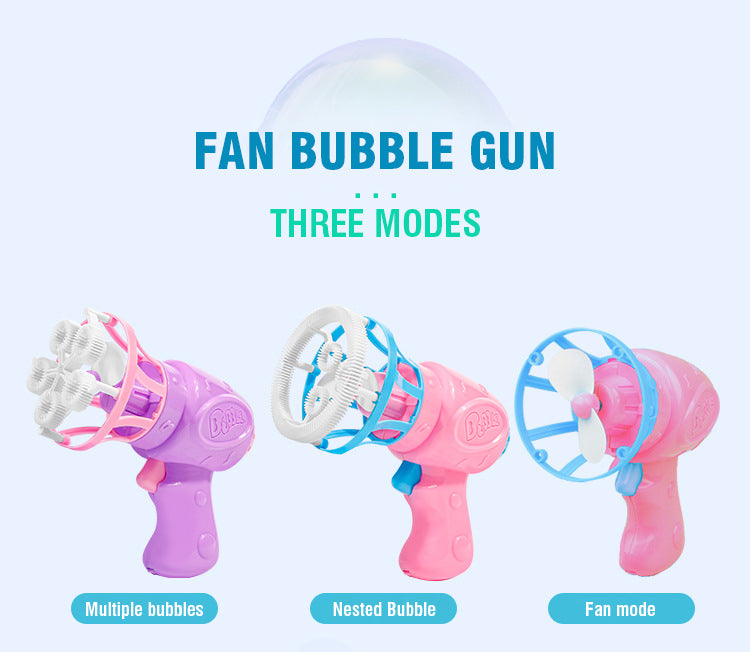 Automatic Bubble Gun – Fun Outdoor Bubble Blaster for Kids