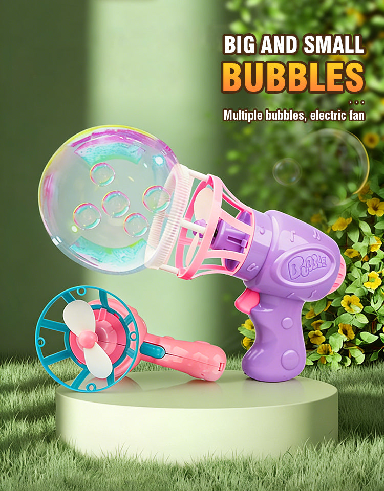 Automatic Bubble Gun – Fun Outdoor Bubble Blaster for Kids