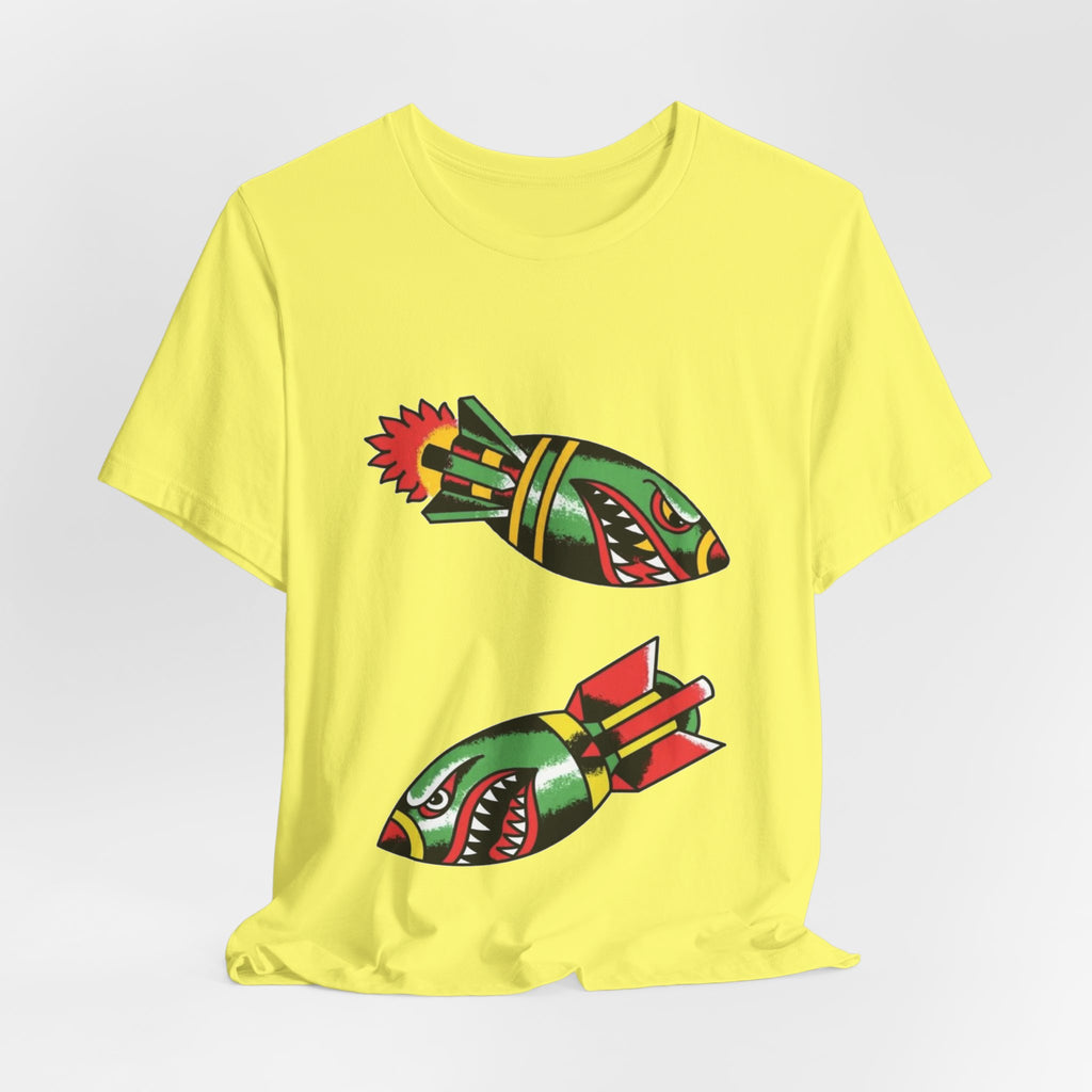 Shark Bomb Tattoo Tee — TrendVault