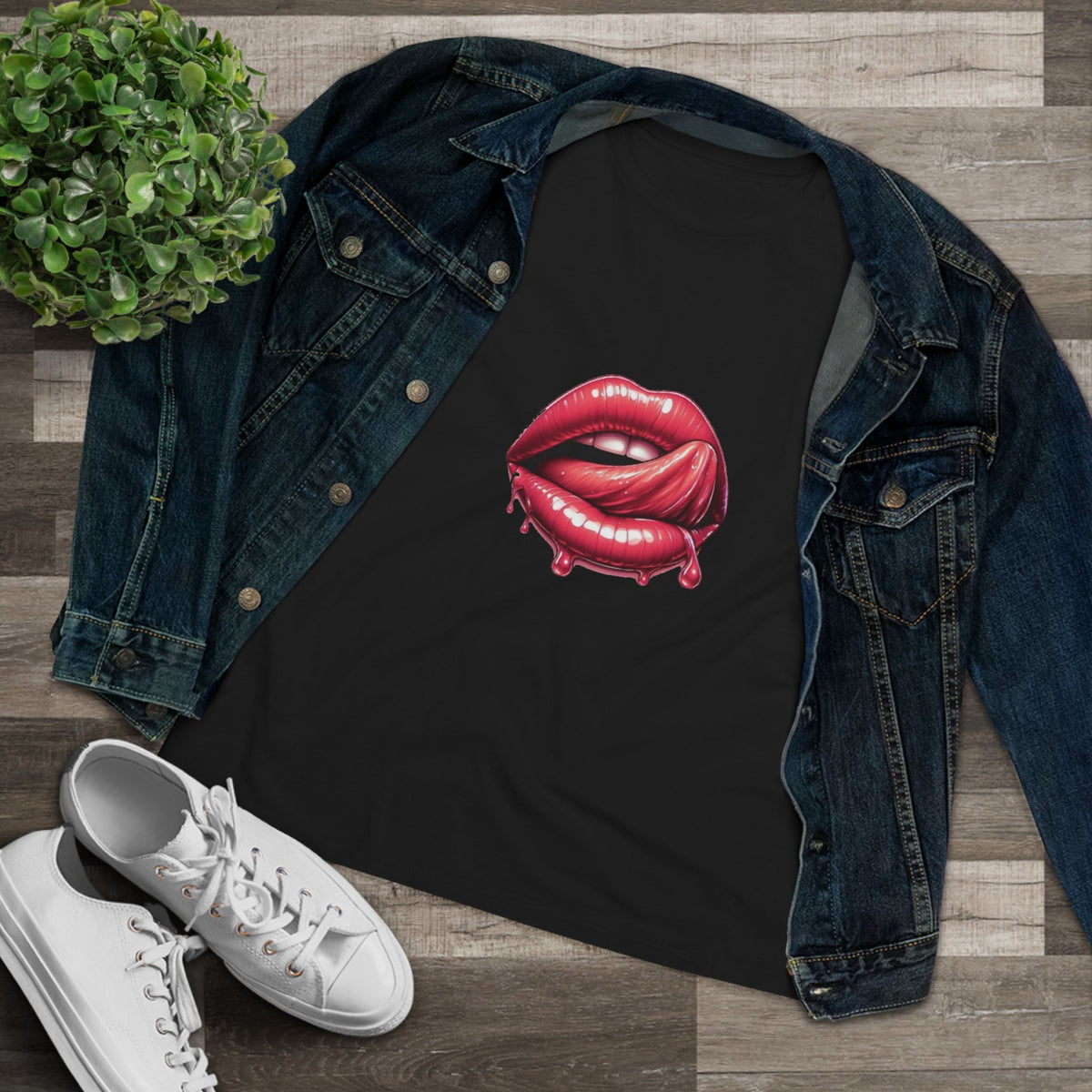 Red Lips Women's Tee
