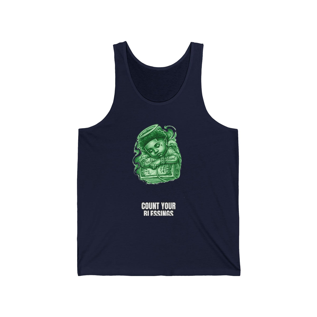 Count Your Blessings Men's Muscle Tank