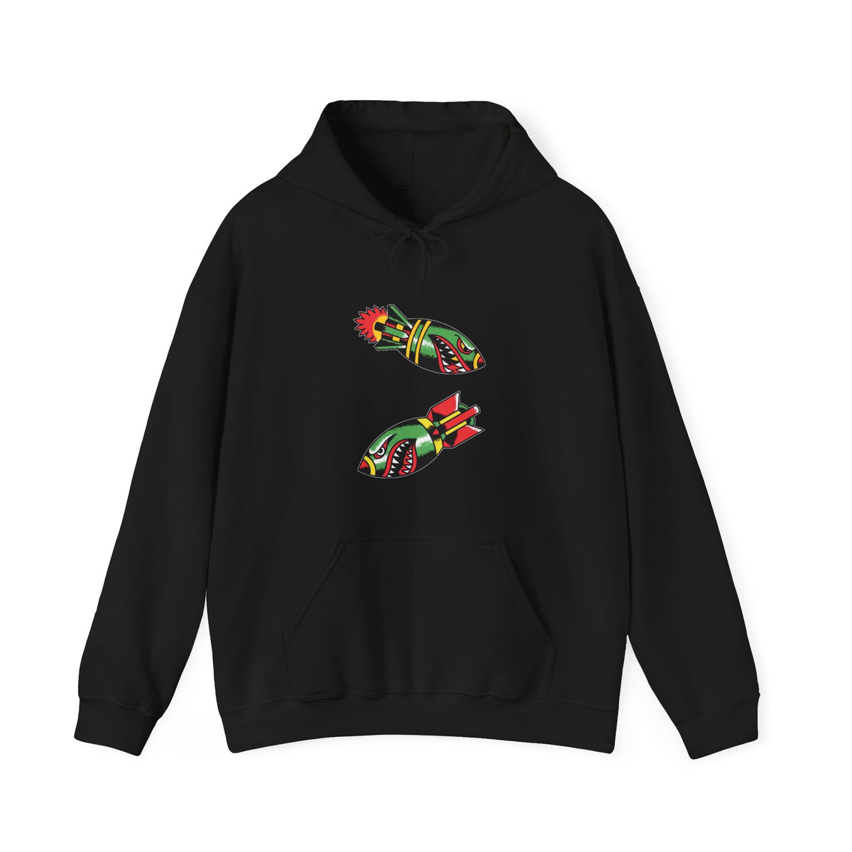 Shark Bomb Tattoo Hoodie