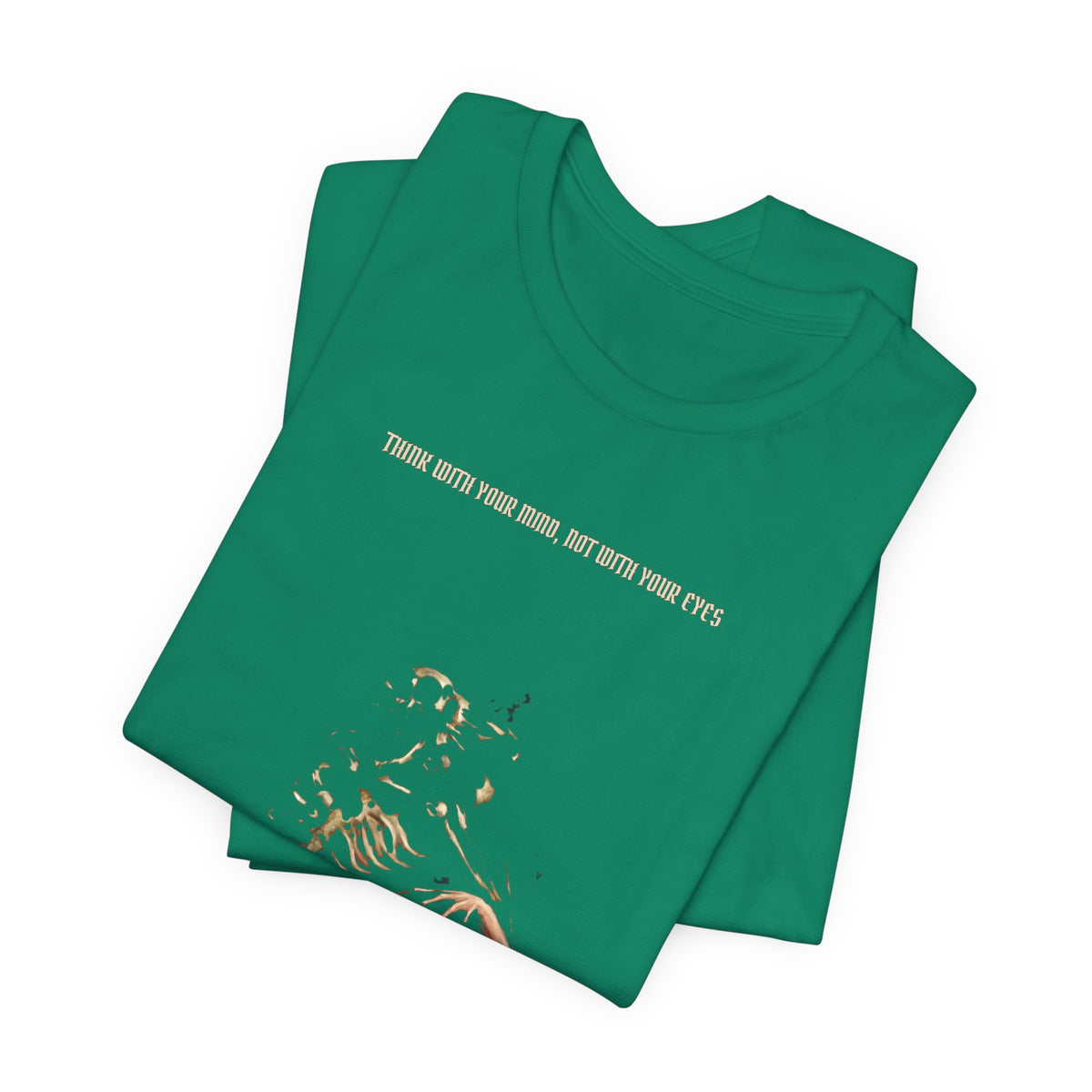 Think With Your Mind Skeleton Tee — TrendVault