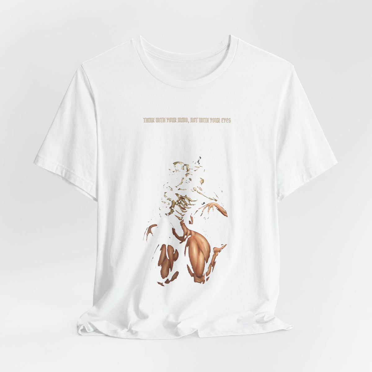 Think With Your Mind Skeleton Tee — TrendVault