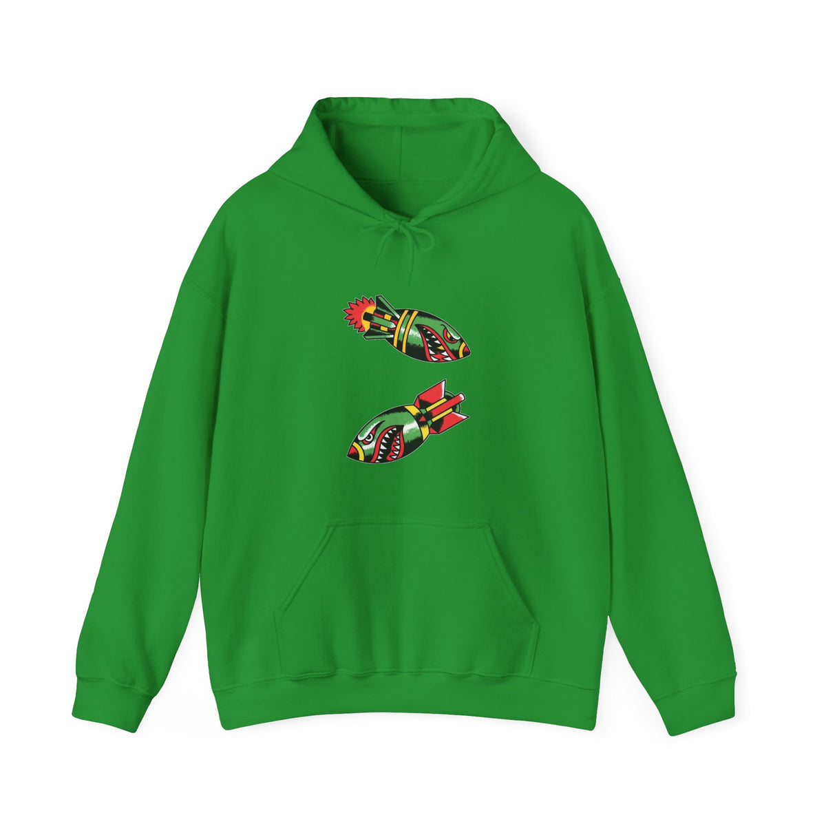 Shark Bomb Tattoo Hoodie