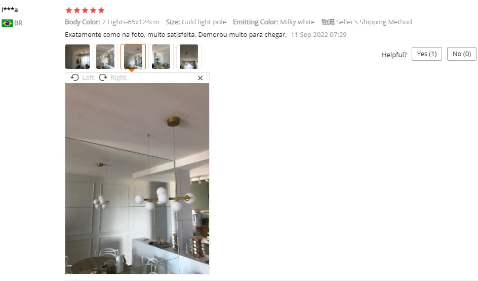 Modern LED Pendant Light – Glass Ball Ceiling Lamp