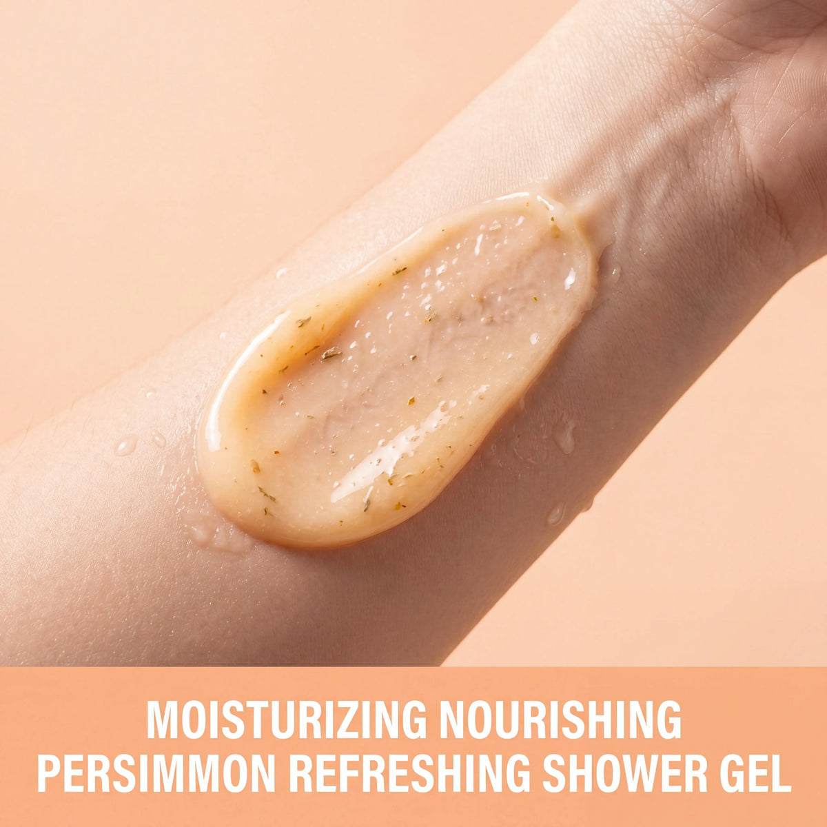 Fresh Persimmon Shower Gel for Gentle Deep Cleansing