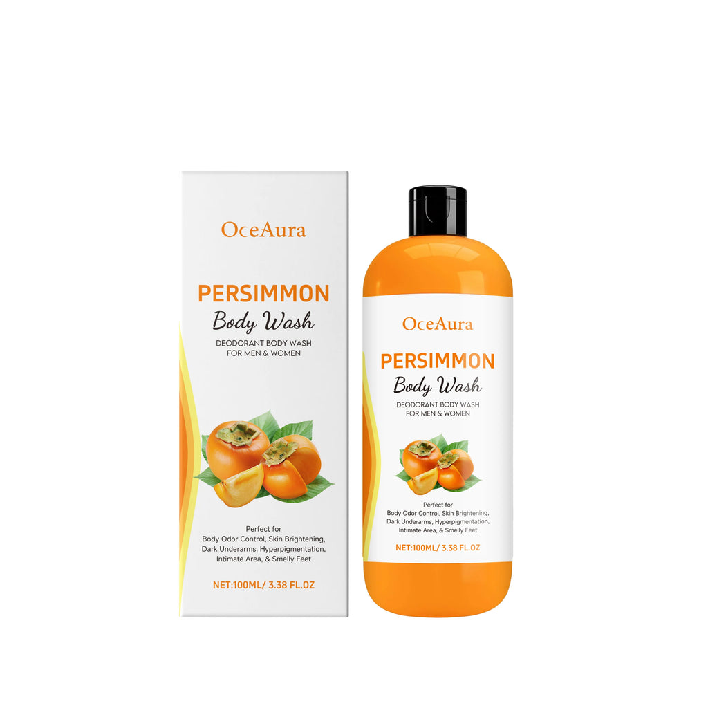 Fresh Persimmon Shower Gel for Gentle Deep Cleansing