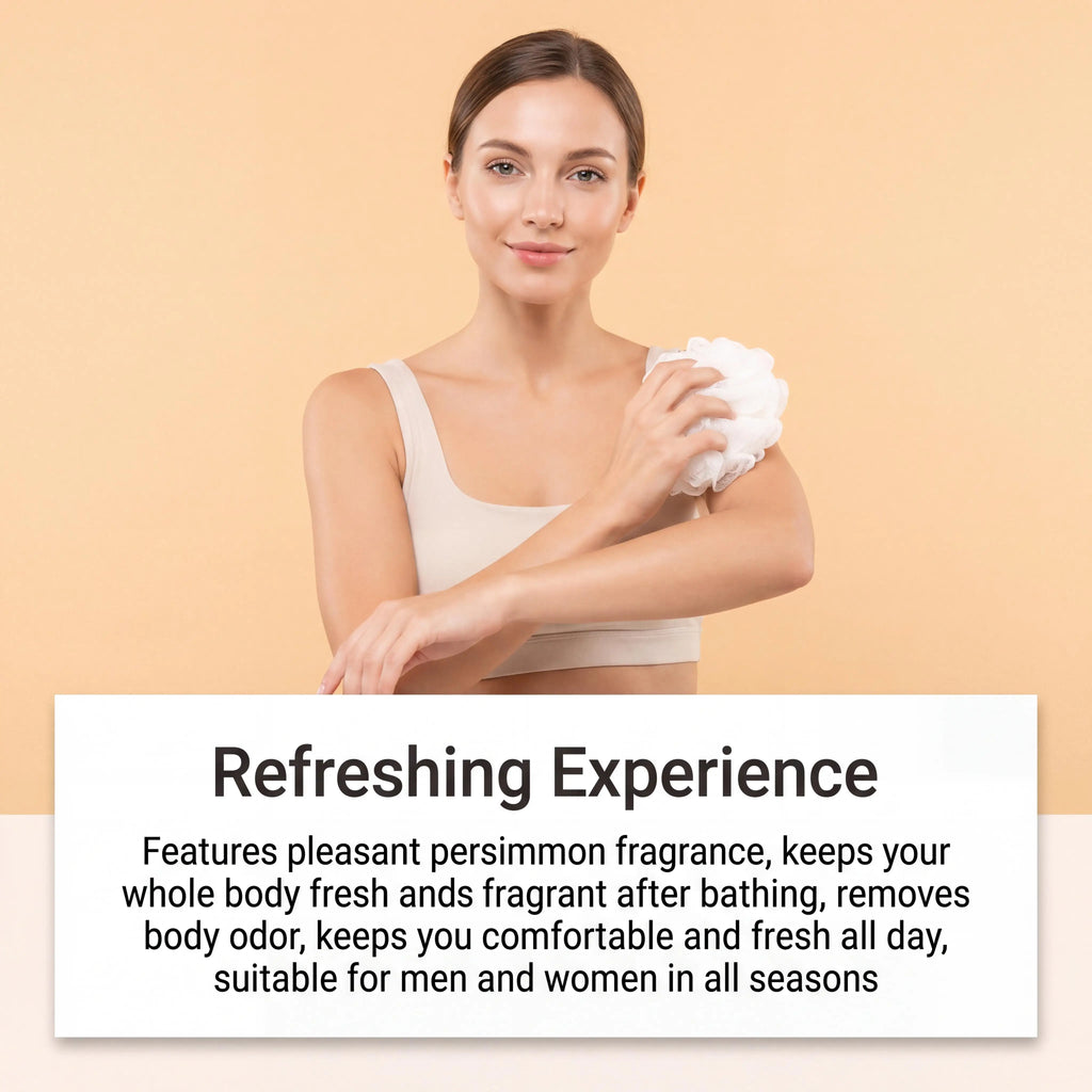 Fresh Persimmon Shower Gel for Gentle Deep Cleansing