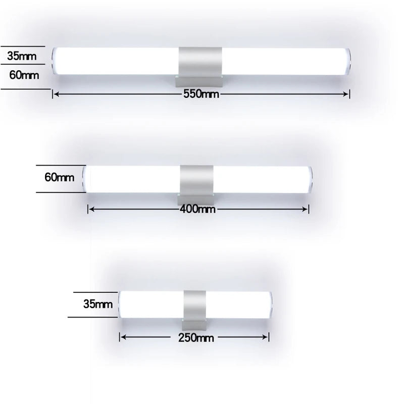 Modern LED Wall Lamp – Long Strip Wall Sconce