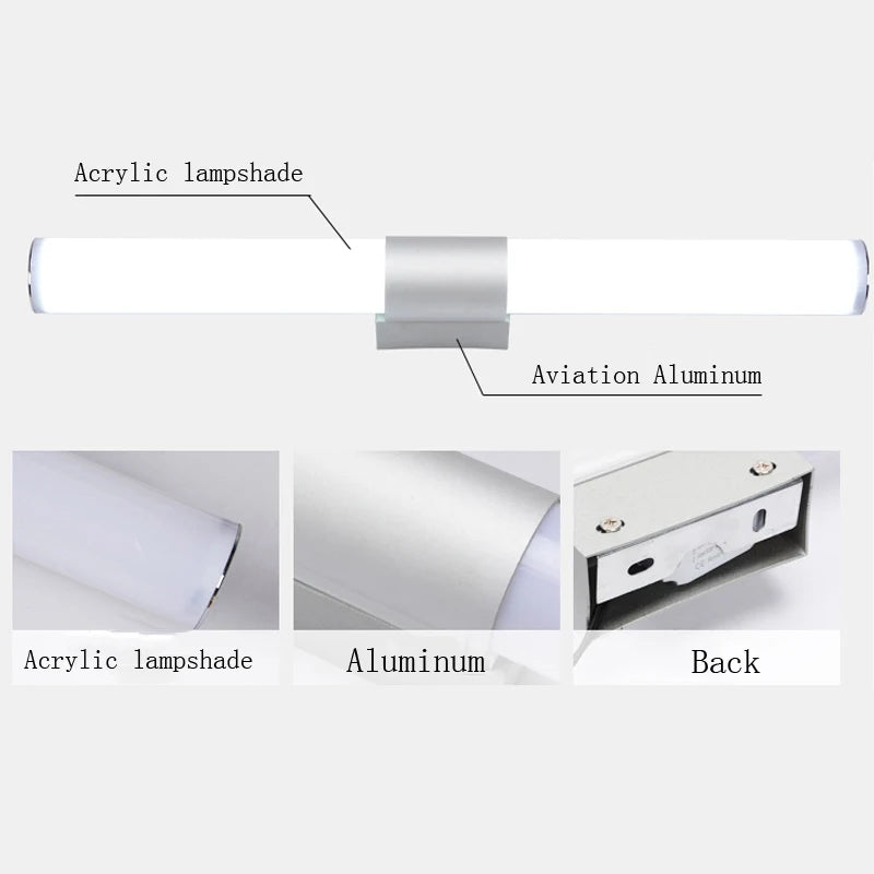 Modern LED Wall Lamp – Long Strip Wall Sconce
