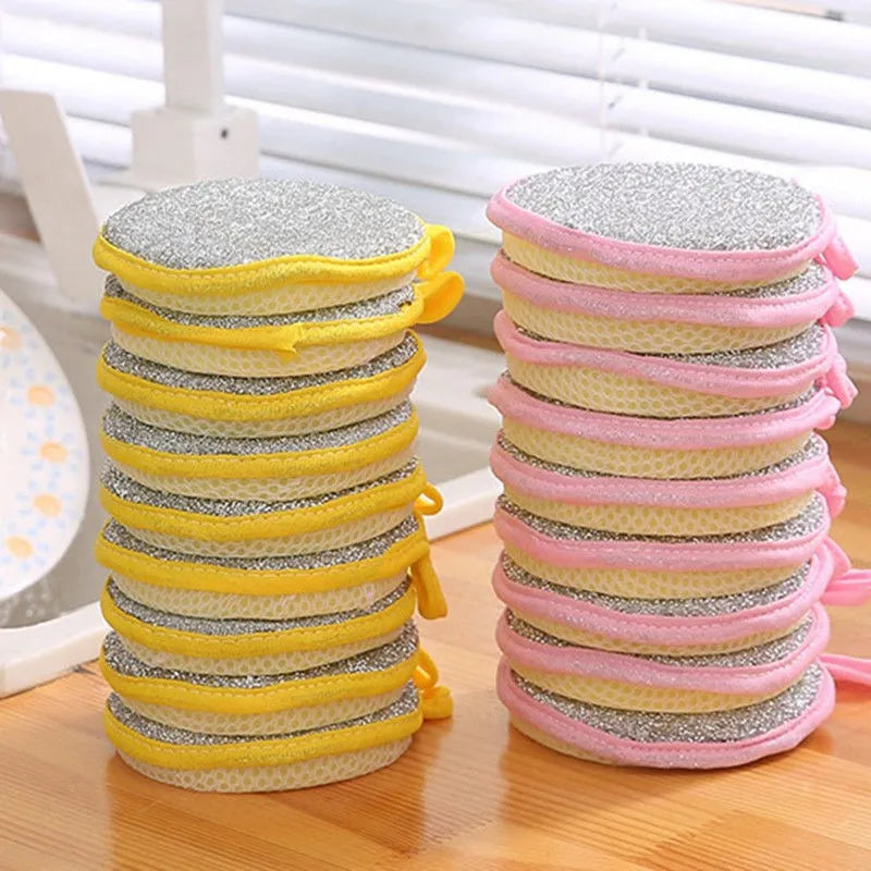 Double-Sided Dishwashing Sponge
