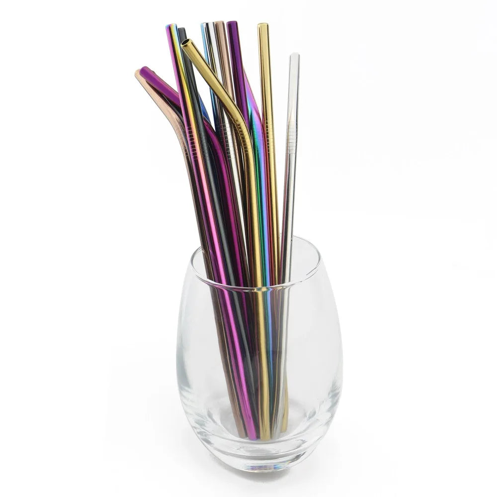 SipSteel Reusable Stainless Steel Straw Set