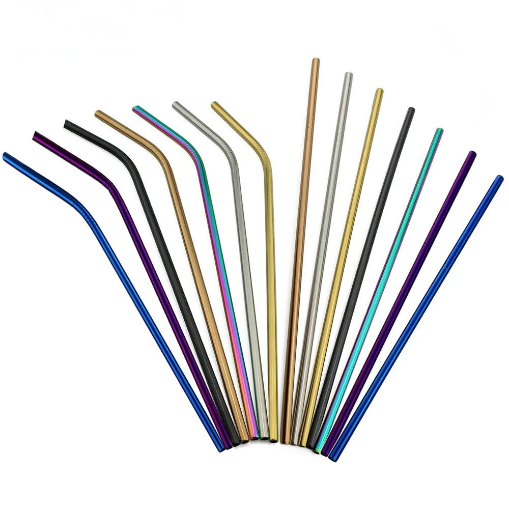 SipSteel Reusable Stainless Steel Straw Set