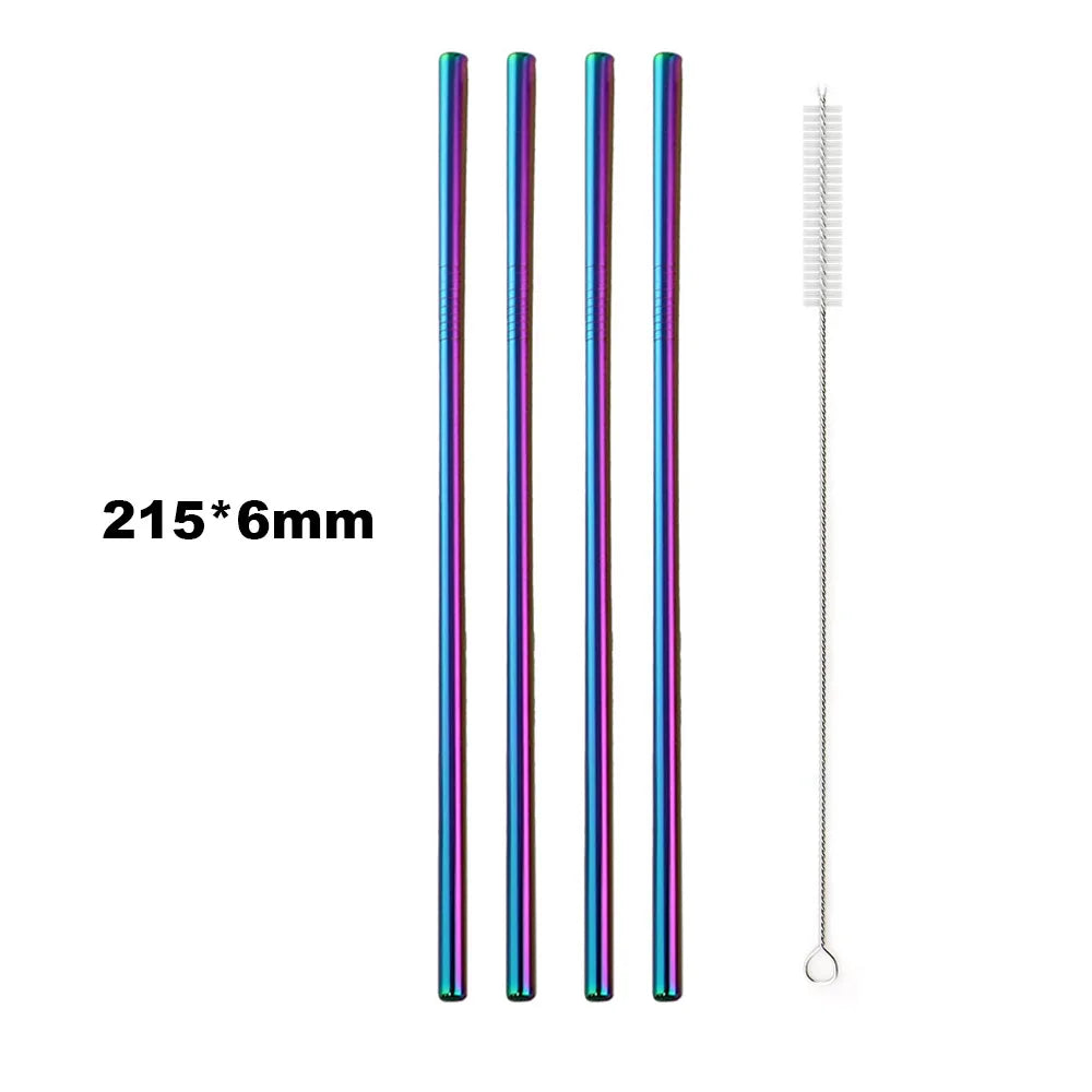 SipSteel Reusable Stainless Steel Straw Set
