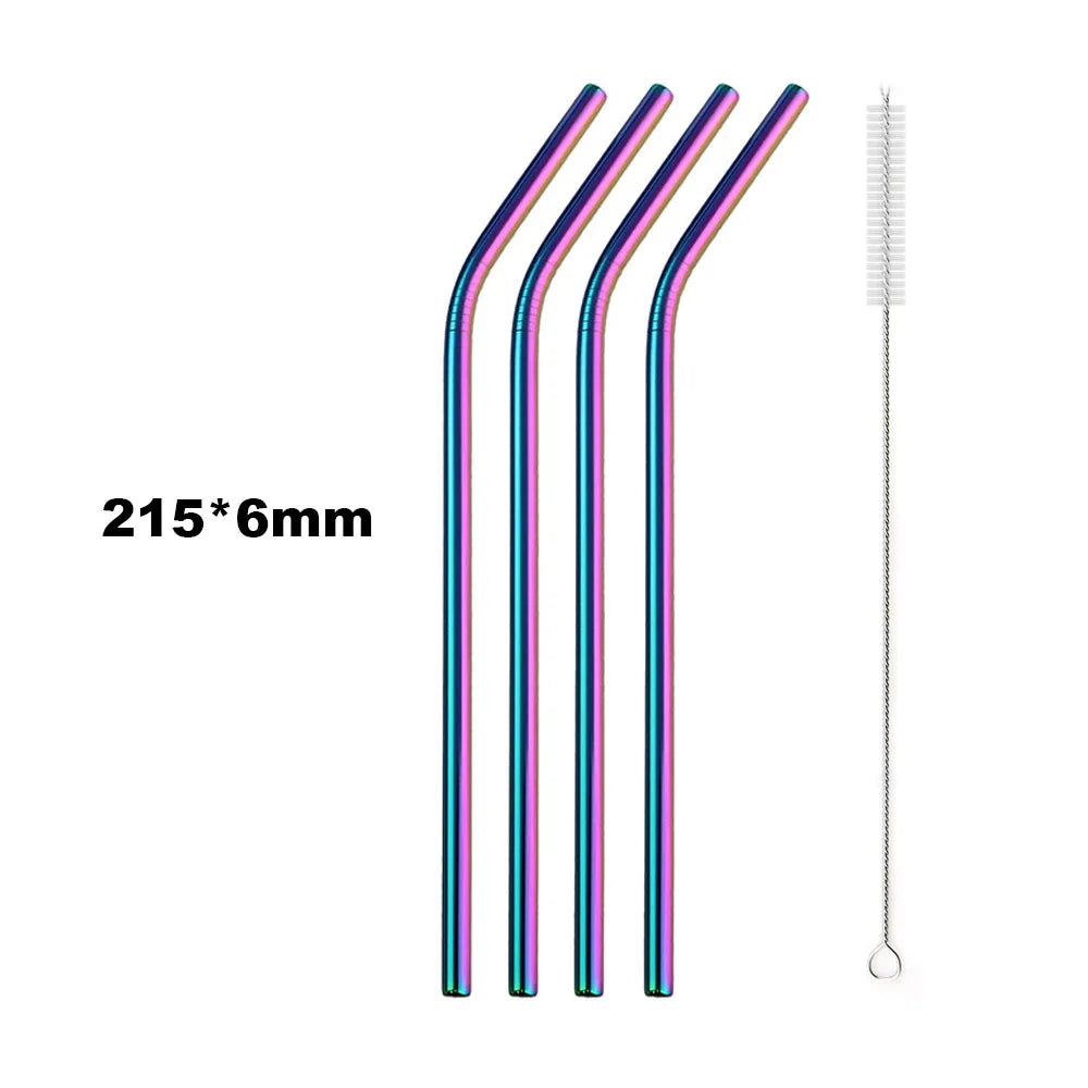 SipSteel Reusable Stainless Steel Straw Set