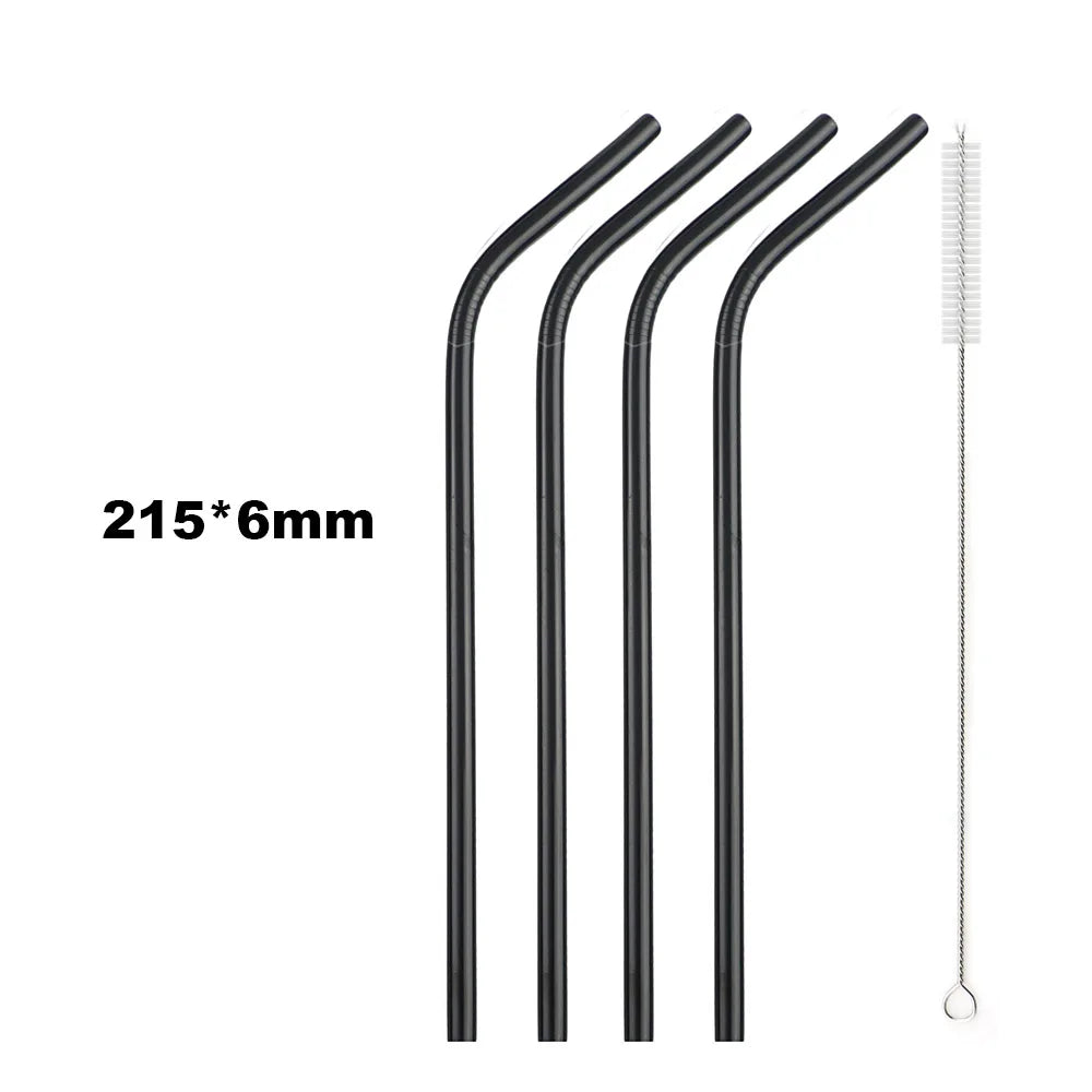 SipSteel Reusable Stainless Steel Straw Set