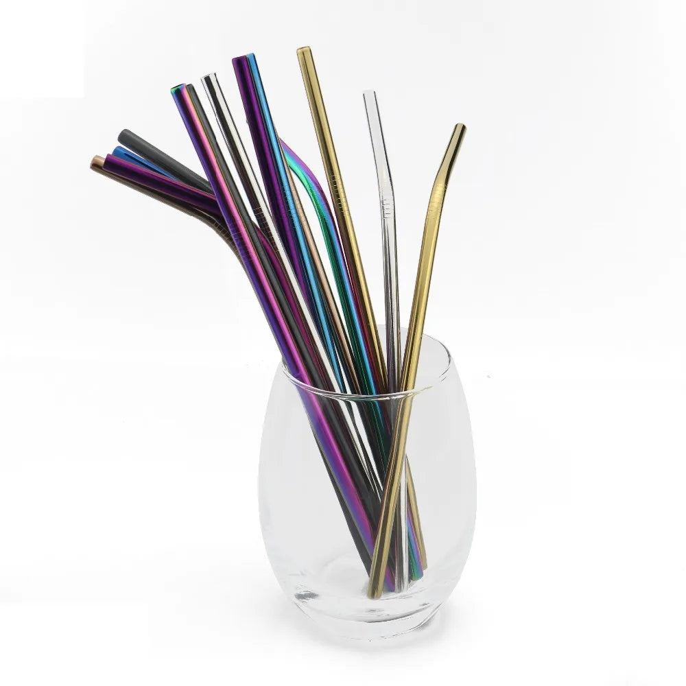 SipSteel Reusable Stainless Steel Straw Set