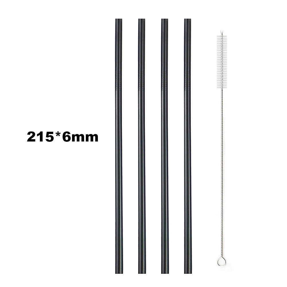 SipSteel Reusable Stainless Steel Straw Set