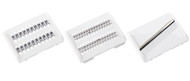 SliceMaster Pro Mandoline Slicer – 3-Blade Stainless Steel Vegetable Cutter