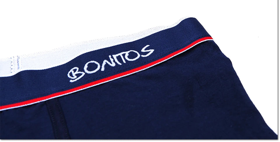Men's Cotton Boxer Briefs, 4-Pack — Soft Letter-Waistband Underwear