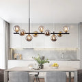 Modern LED Pendant Light – Glass Ball Ceiling Lamp