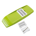 SliceMaster Pro Mandoline Slicer – 3-Blade Stainless Steel Vegetable Cutter