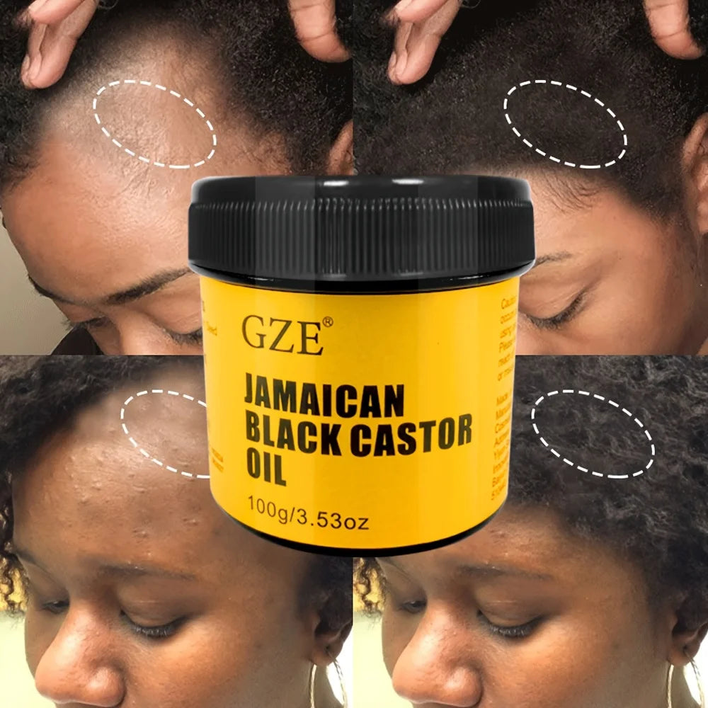 Cold-Pressed Castor Oil for Hair & Scalp