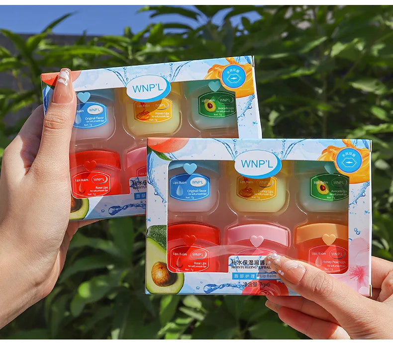 Moisturizing Lip Balm Set (4/6/8pcs)