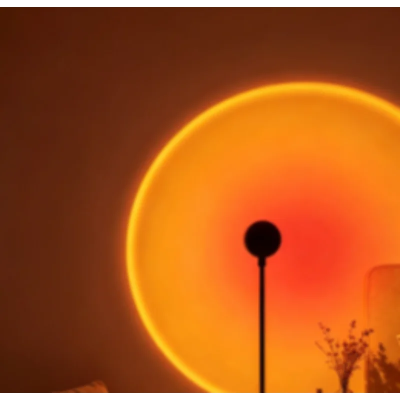 Solara Sunset Projection Lamp – USB Mood Light with 360° Rotation