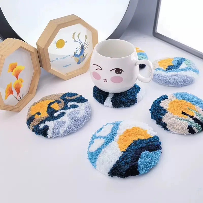 Punch Needle Coaster Kit