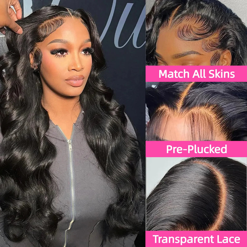 Body Wave Human Hair 13x4 Lace Front Wig
