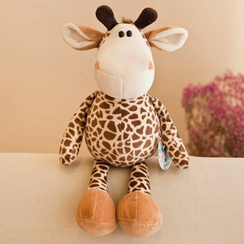 Jungle Animal Plush Toy Set – Soft Stuffed Wildlife Friends
