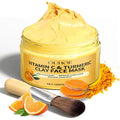 Turmeric Vitamin C Clay Mask – Deep Cleansing & Brightening Face Mask