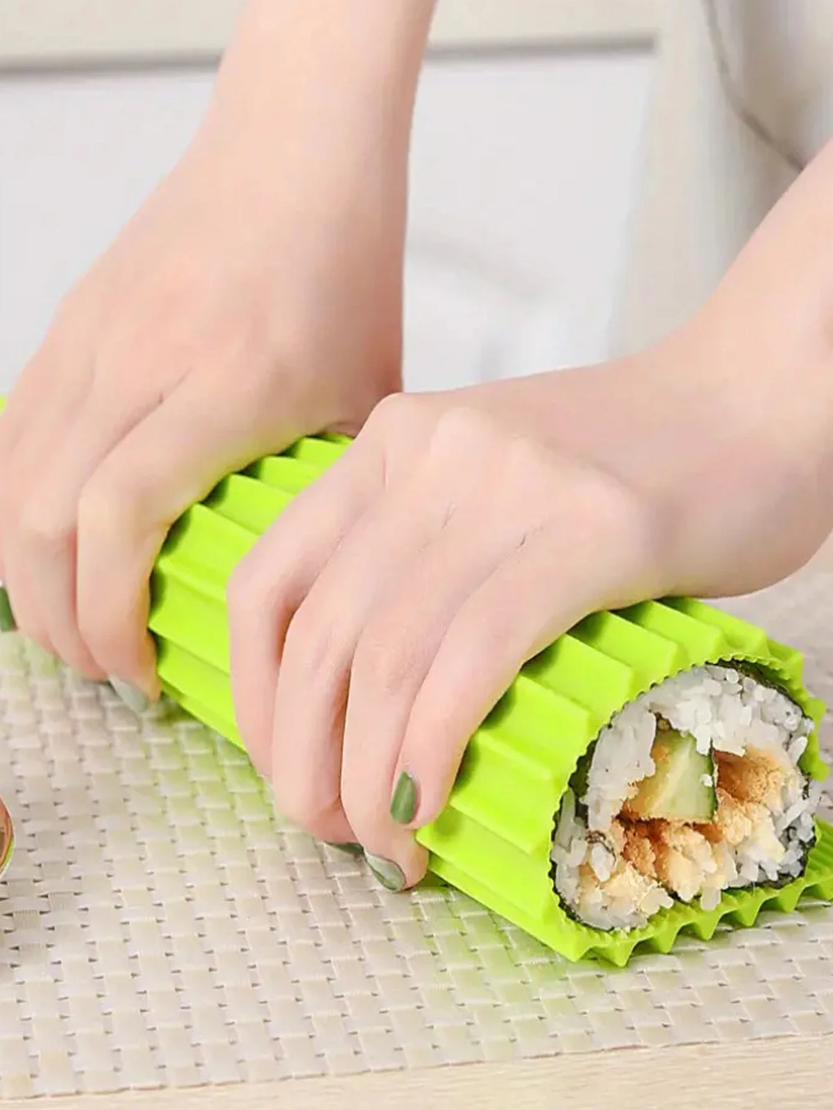 Bamboo Sushi Roll Mat – DIY Sushi Making Tool for Home